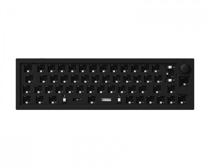 Keychron Q9 QMK 40% ISO Barebone Knob Version RGB Hot-Swap - Black