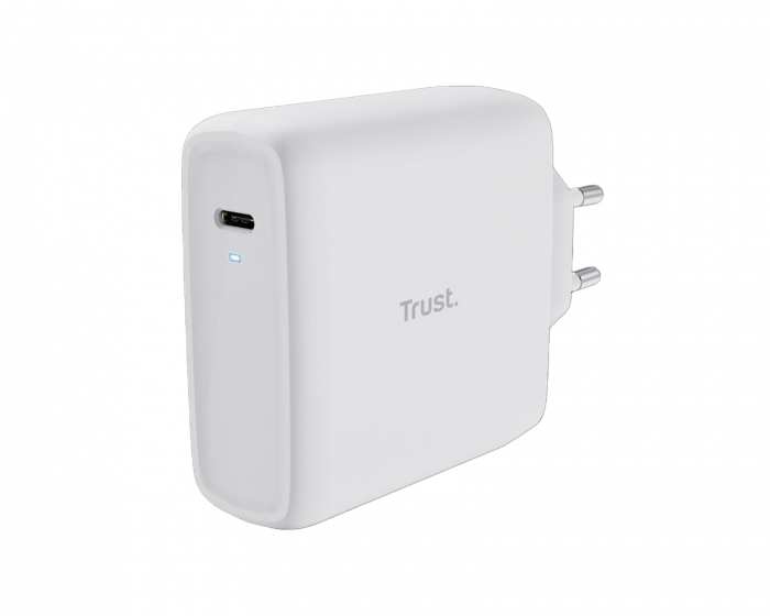 Trust USB-C Maxo Laptop Charger 100W - White