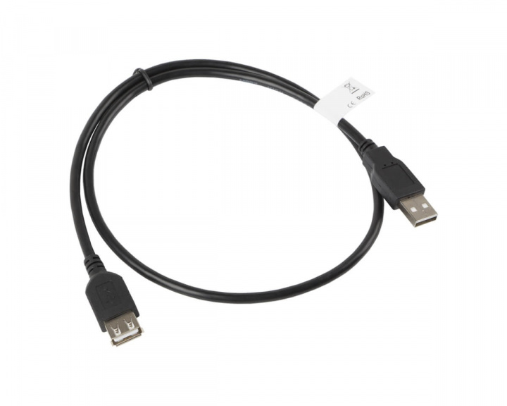 Lanberg USB Extension Cable 2.0 AM-AF 0.7 Meter