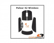 Soft Grips for Pulsar X2 Wireless - Black